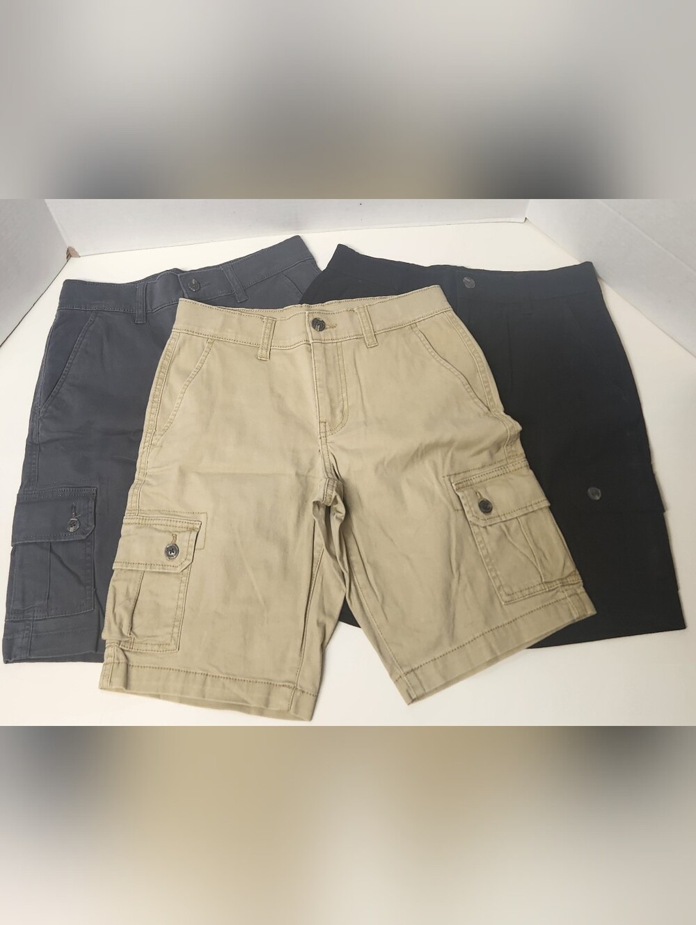 Bundle Of 3 Kids Size 14 Arizona Cargo Shorts